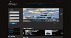 Desktop Screenshot of megayachtscharter.com